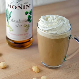 FixtureDisplays Monin Premium Macadamia Nut Flavoring Syrup 750 mL 544SYPAR048A