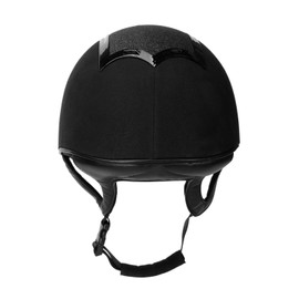 TuffRider Show Time Plus Helmet |Protective Head Gear for Equestrian Riders - SEI Certified, Tough and Durable - Black