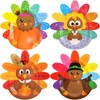 ceiba tree Thanksgiving Paper Plates Turkey Shaped Disposable Dinnerware Party