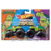 Hot Wheels Monster Trucks 1:64 Pack of 2 Michelangelo &