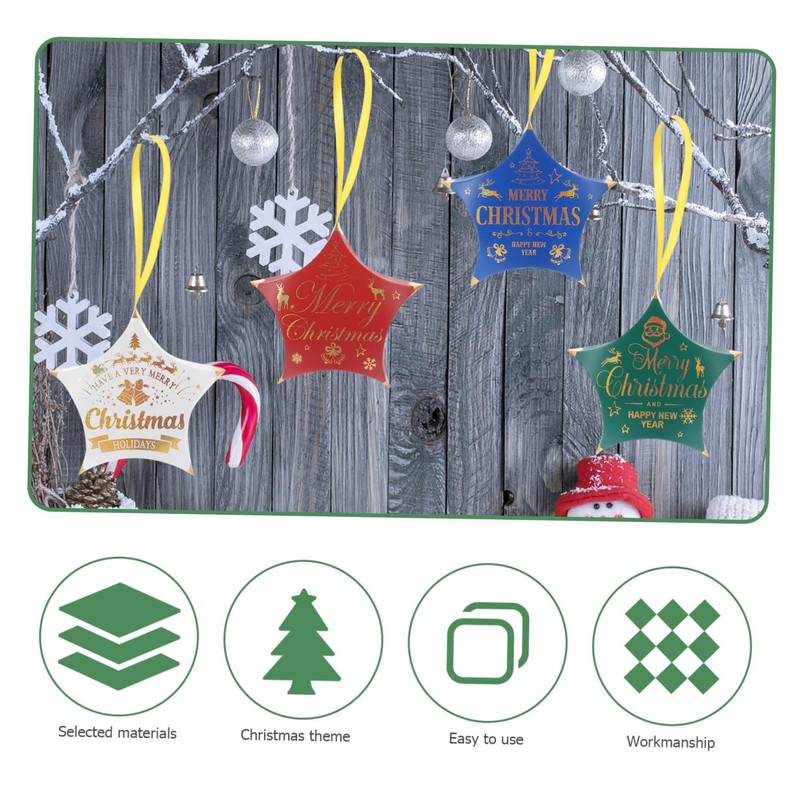 CORHAD 12pcs Christmas Candy Boxes Tree Patterns Festive Wrapping for