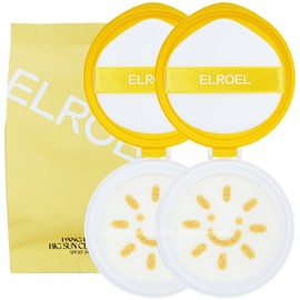 2025 Eloel Pangpang Big Sun Cushion S9 Season 9 Refill 25g x 2 / 2025 엘로엘 팡팡 빅 선쿠션 S9 시즌9 리필25g x 2개