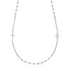 AKA Gioielli® - 925 Silver Rosary Necklace with Virgin Mary