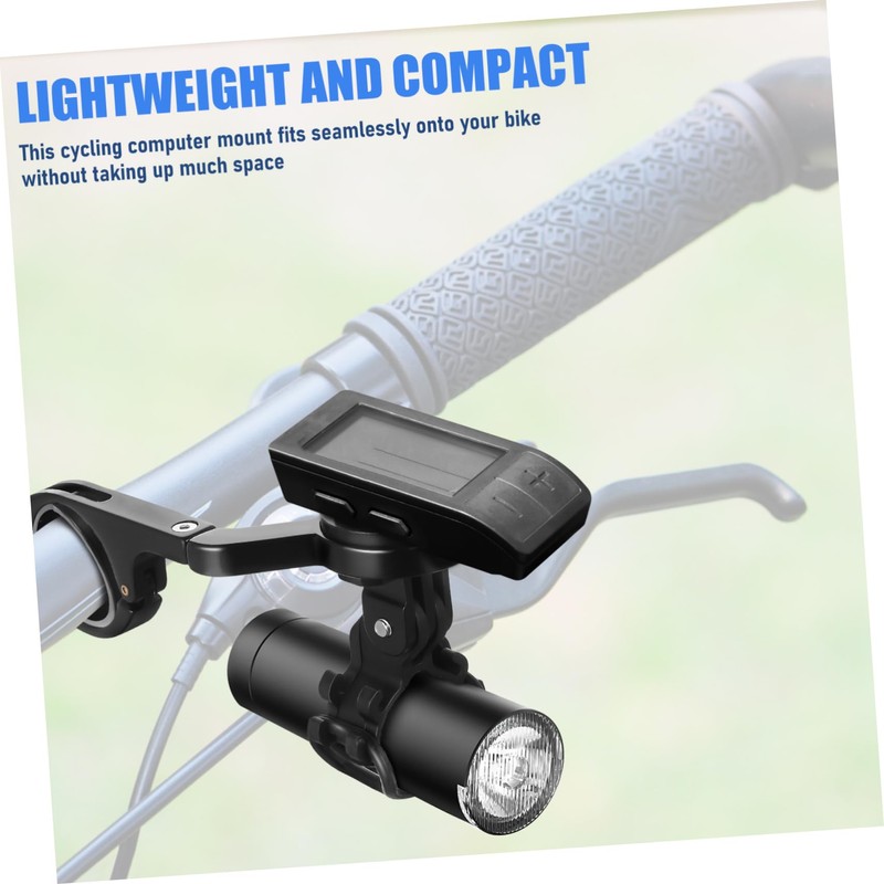 Totority Bike Computer Mount Angle Bicycle Handlebar Holder Robust Aluminum