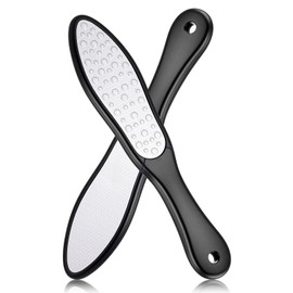 2 Pcs Nano Glass Foot File, Double-Sided Foot Callus Remover,Pedicure Tools for Feet,Wet and Dry Feet Dead Skin Remover, Professional Hard Skin Remover with Non-Slip Ergonomic Handle