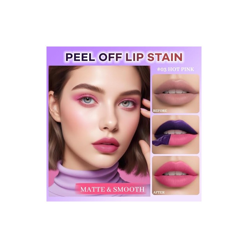 Peel Off Lip Stain | Delineador de Labios Despegable A