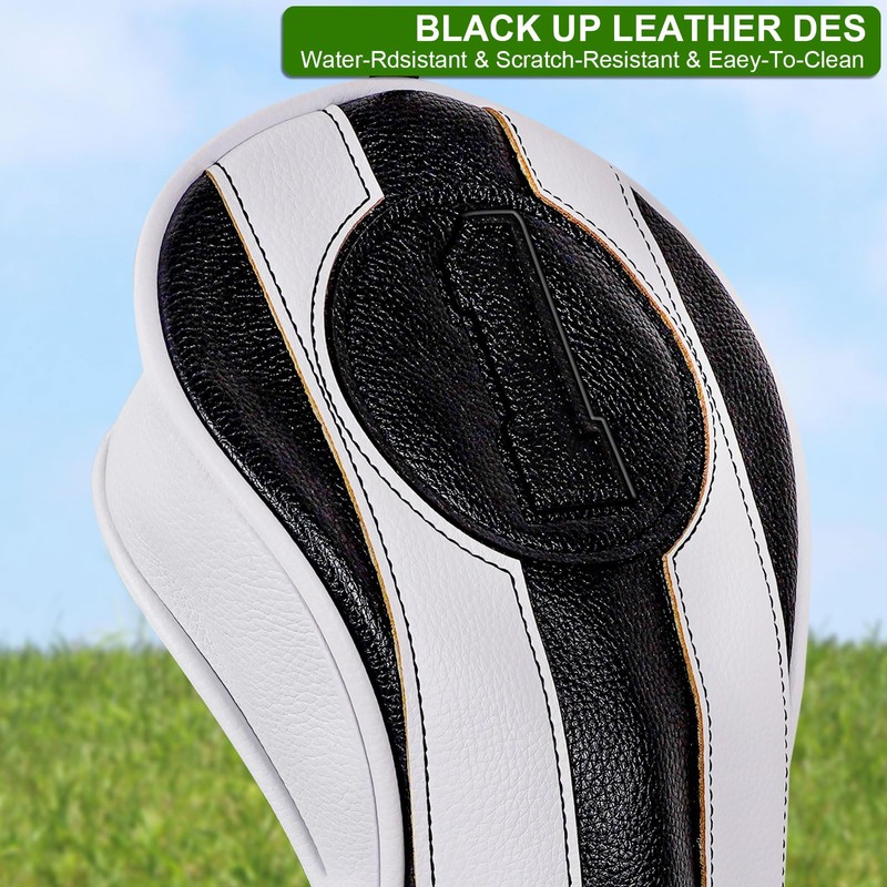 Big Teeth Headcovers Golf Headcovers Set of 3 (1FUT) /