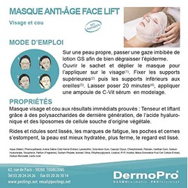 Anti-wrinkle mask for face & neck. Best Results (5 Units)