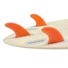 UPSURF Surfboard Tri Fin Future Fiberglass Honeycomb G5 Thruster Set