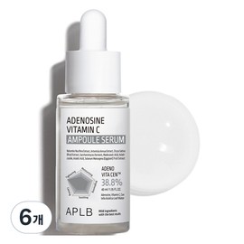 APLB Adenosine Vitamin C Ampoule Serum, 40ml, 6 pieces / APLB 아데노신 비타민C 앰플 세럼, 40ml, 6개