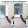 Forestchill Dryer Vent Window Kit for 4" Diameter Dryer Vent