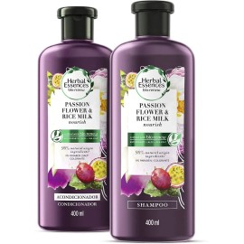 Kit Shampoo Y Acondicionador Herbal Essences Passion 800 Ml