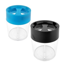 D.RECT Clip Dispenser Magnetic Clip Dispenser Paper Clip Box Paper Clip Dispenser with 100 Pieces Paper Clips Round
