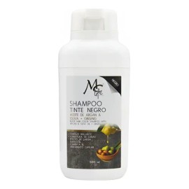 Shampoo Tinte Negro, Cobertura Canas, Aceite Argán. Mc Life                                                                                           