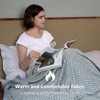 Syrinx Removable Duvet Cover Queen Size for Weighted Blanket Minky