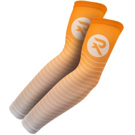 Raquex Sport Arm Compression Sleeves (2 Pack) - Anti Slip Compression Sleeves for Arms – Lower & Upper Arm Compression & Elbow Support – 5 Colours - 2 Pack