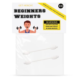 Geiserailie Beginner Weights Novelty Gift Funny Birthday Gift Joke Item for Men Gym Gift Santa Secret Christmas Stocking Filler for Him Her