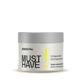 Sorbet Booster - Moisturising - Face Cream with 2% Niacinamide, Reduces Fine Wrinkles, Gives Skin Radiance, 50 ml, Gerovital Must Have