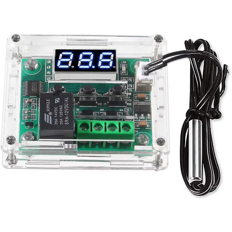 XH W1209 Temperature Controller Module with Case, Display Digital Thermostat