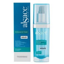 Alsace - Emulsión Facial Antioxidante con Vitamina C, E y B3 - Hidratación y Nutrición Avanzada para tu Piel - Libre de Parabenos - 60 ml