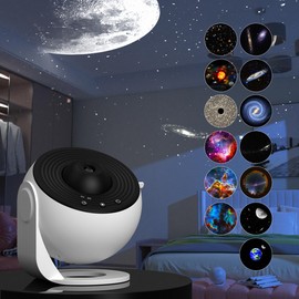 Planetarium Galaxy Projector, 13 in 1 Star Projector Realistic Starry Sky Night Light, Milky Way Projector with Timer, Galaxy Lamp Room Decor for Kids, Home Theater, Ceiling, Living Room