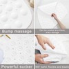 Non-Slip Mat with Suction Cup Quarter Circle Non-Slip Mat Bath