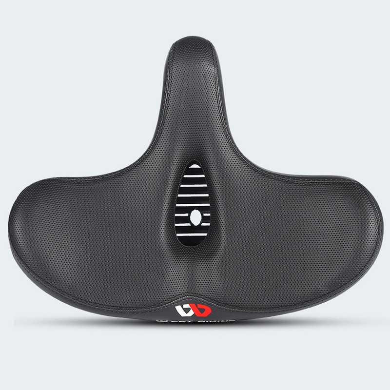 WEST BIKING Bike Seat Wide Comfortable Cycle Saddle Shock Absorption