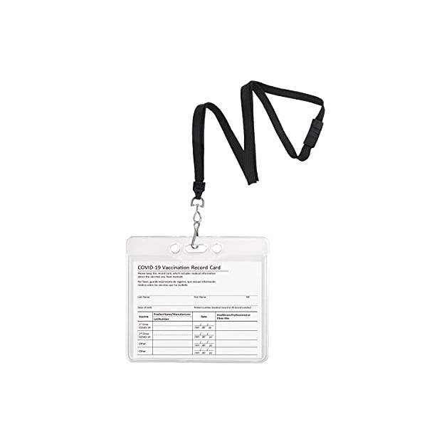 3 X 4 CDC Covid-19 Vaccination Card Protector | Easy