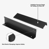 Peaha 10 Pack Kitchen Cabinet Handles 7-1/2 inch Black Pulls