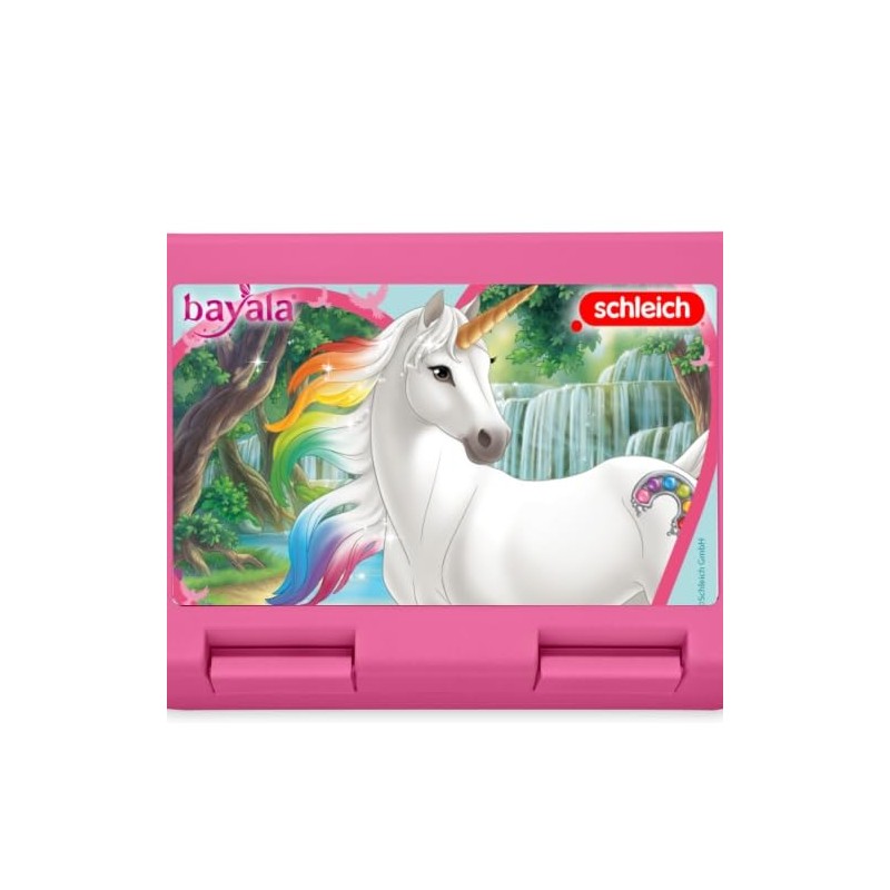 Spreadshirt Schleich bayala Rainbow Unicorn Lunchbox, One Size, Pink