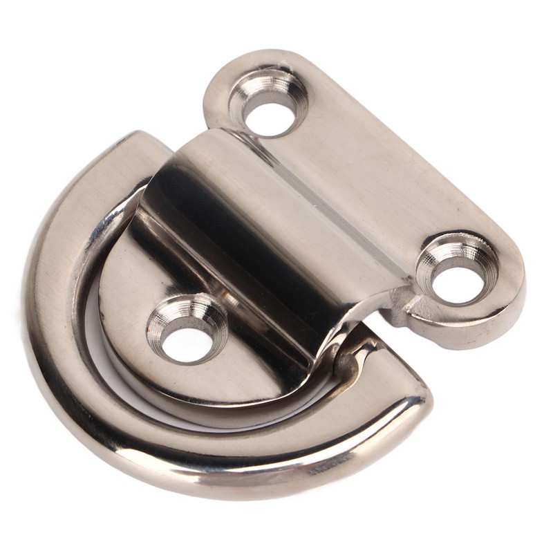 4 Sets Stainless Steel Folding Pad Eye Polishing Rustproof D