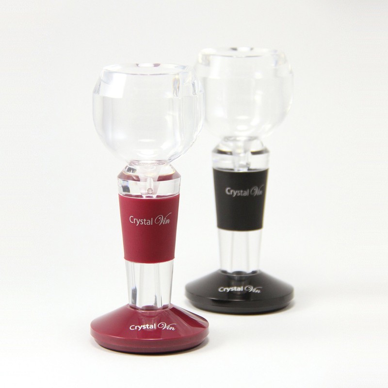 Supreme Housewares Crystal Vine Wine decanter Wine Sediment Filter Pourer