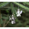 EDZARD 8er Set Baumschmuck Anhänger Engel mit verschiedenen Instrumenten, edel