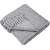 Drift Home - Hayden 100% Recycled Cotton Throw, Grey, 200
