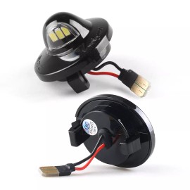CHUSYYRAY LED License Plate Light Lamp Assembly Replacement FIT Ford F150 F250 F350