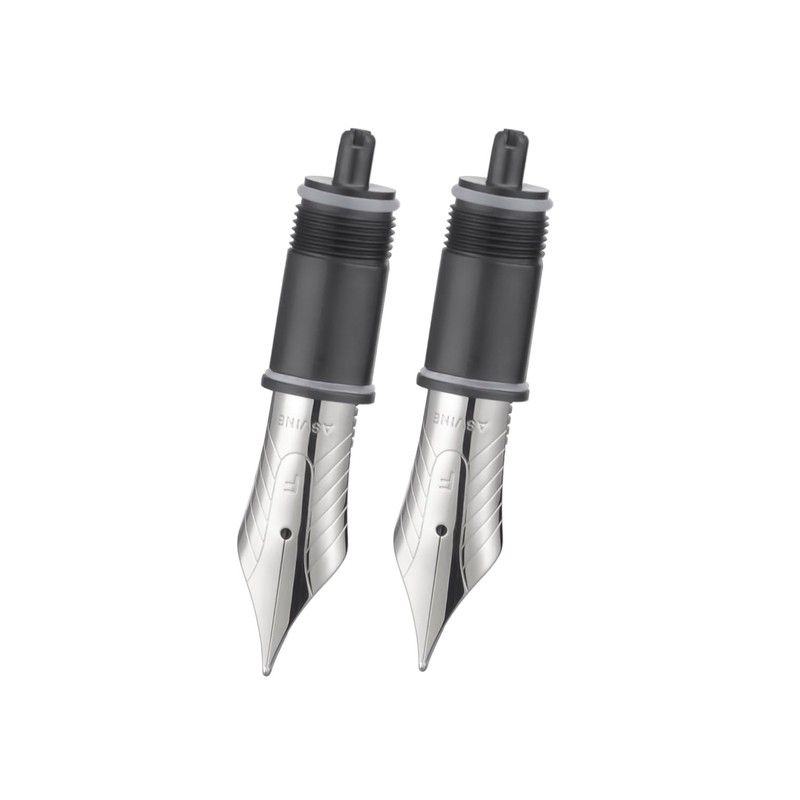 Set of 2 Number 8 Fountain Pen Replacement Fine Nibs