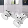 Vipxyc Glass Door Latch, Shower Room Bolt Ground Lock with