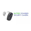 Sansco 2K 3MP Wifi Home Solar Security Camera Wireless Battery