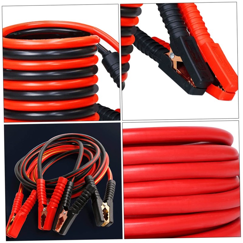 Zerodeko 1pc Heavy Duty Jumper Cables for Car Emergency Power