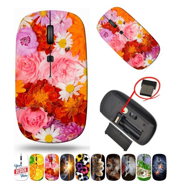 maizi Wireless Mouse Mini for Laptop Personal Computer Laptop Macbook