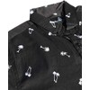 Molokai Shirts (Palm Trees (Black), Medium)