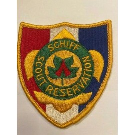 Schiff Scout Reservation - Vintage Camp Patch, 1960's