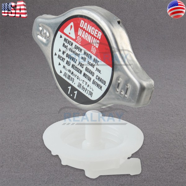 realray Radiator Cap & Reservoir Tank Cap for Honda Element