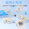 UKYCEORA Transparent Disease Teeth Model, Dental Implant Bridge Dental Teaching