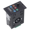 120W Motor Variable Frequency Drive Inverter Converter 1PH 176‑264V Input