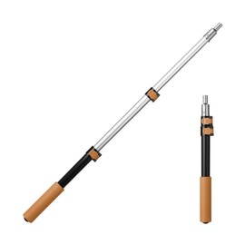 Bates- Extension Pole, 1.4 to 3 Ft Pole, Black & Brown, ‎Telescoping Pole, Extendable Pole, Telescopic Pole, Paint Pole, Paint Roller Extension Pole, Paint Extension Pole, Telescopic Poles