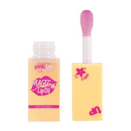PINK UP | Magic Lip Oil | Maquillaje | Labial | Lip Oil | Ácido hialurónico que hidrata al máximo tus labios | Brinda a los labios 2 tonos arriba de tu color natural | Color Vainilla | 5.5 ml | Modelo PKML03