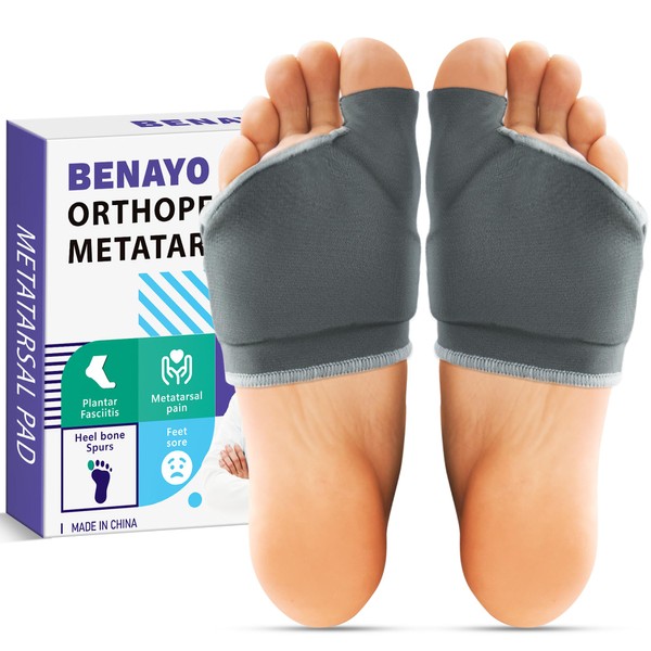 Orthopedic Metatarsal Pads,Ball of Foot Cushion with Gel Pad for