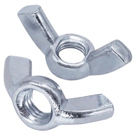 SKIR'CO Pack of 20 Wing Nuts M12, Galvanised Wing Nuts, DIN 315