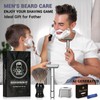 Dual-Blade Safety Razor Set With Magnetic Head & 110 Blades,